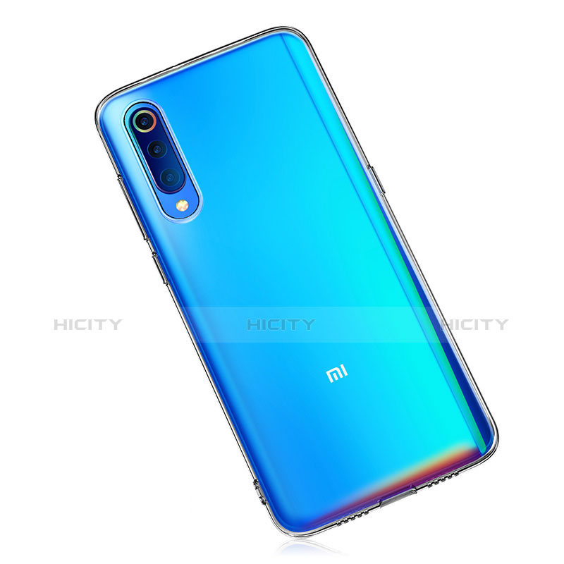 Xiaomi Mi 9用極薄ソフトケース シリコンケース 耐衝撃 全面保護 クリア透明 T05 Xiaomi クリア