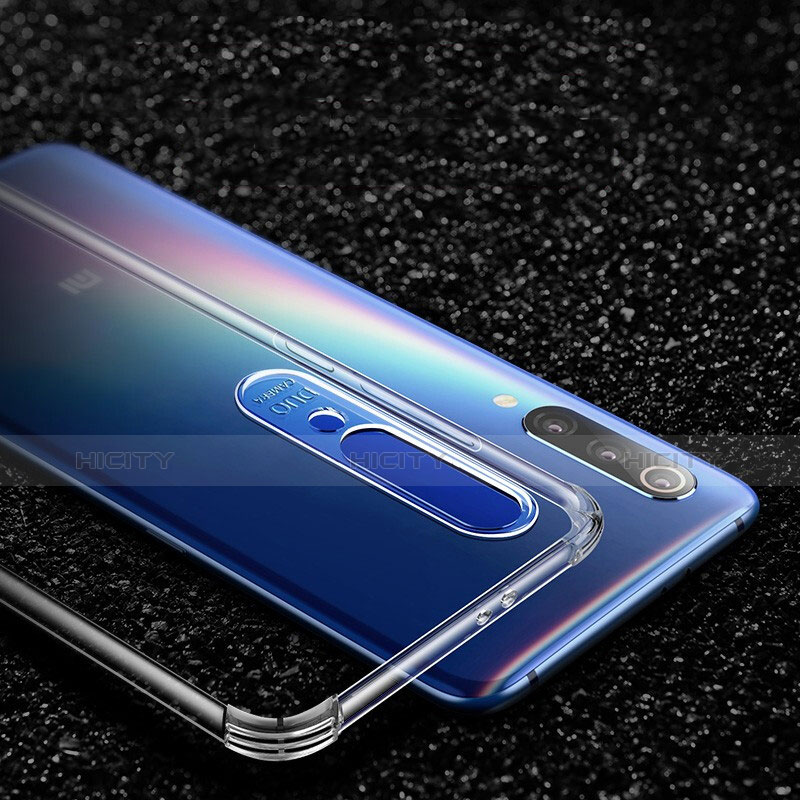 Xiaomi Mi 9用極薄ソフトケース シリコンケース 耐衝撃 全面保護 クリア透明 T07 Xiaomi クリア