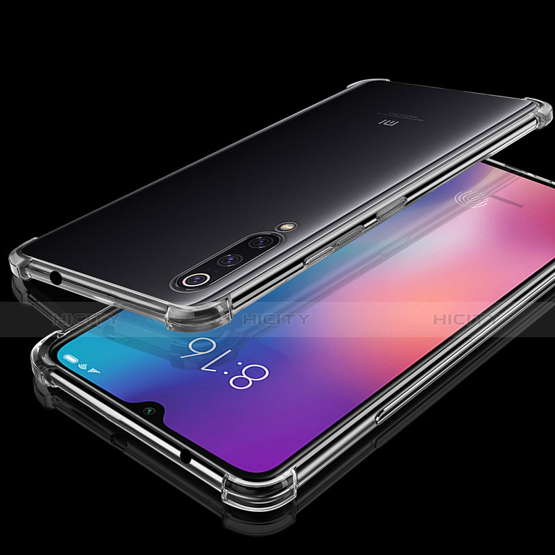 Xiaomi Mi 9用極薄ソフトケース シリコンケース 耐衝撃 全面保護 クリア透明 H04 Xiaomi クリア