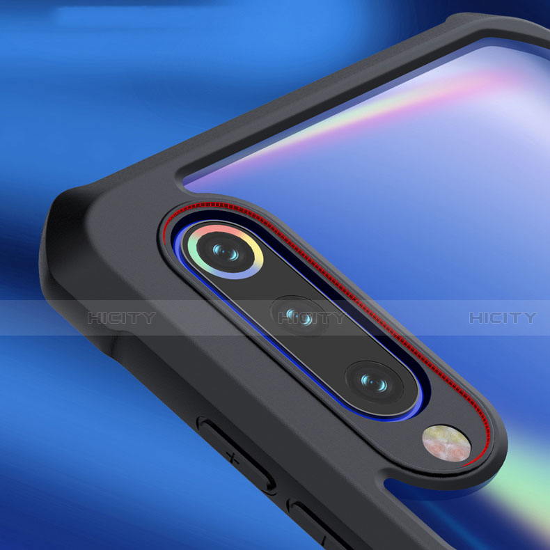 Xiaomi Mi 9 Pro用ハイブリットバンパーケース クリア透明 プラスチック 鏡面 カバー M02 Xiaomi 