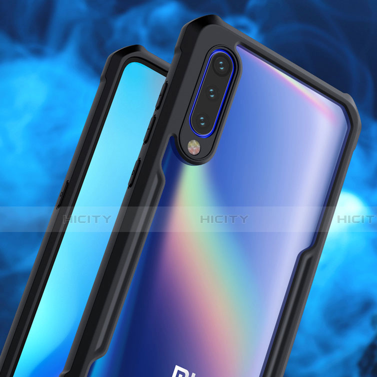 Xiaomi Mi 9 Pro用ハイブリットバンパーケース クリア透明 プラスチック 鏡面 カバー M02 Xiaomi 