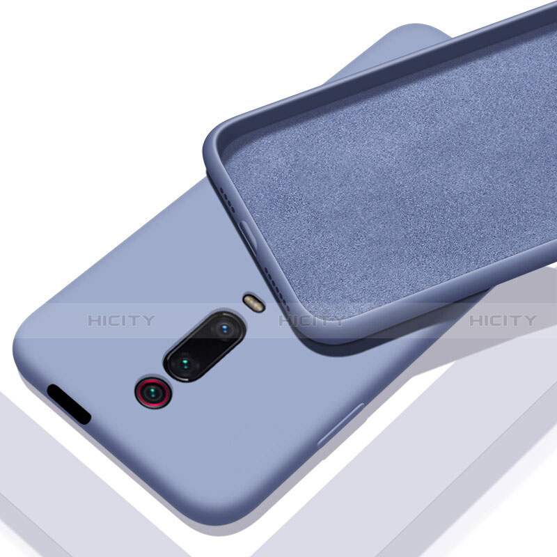 Xiaomi Mi 9T用360度 フルカバー極薄ソフトケース シリコンケース 耐衝撃 全面保護 バンパー C02 Xiaomi パープル