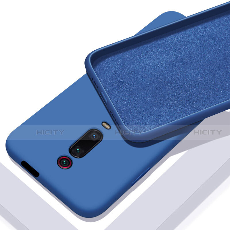 Xiaomi Mi 9T用360度 フルカバー極薄ソフトケース シリコンケース 耐衝撃 全面保護 バンパー C02 Xiaomi ネイビー