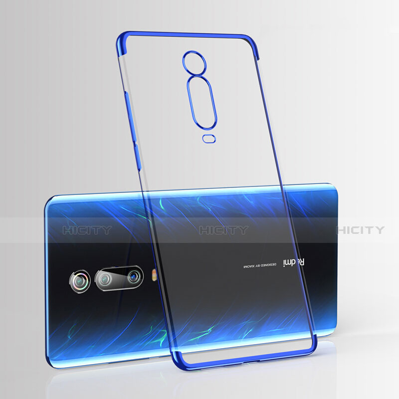 Xiaomi Mi 9T用極薄ソフトケース シリコンケース 耐衝撃 全面保護 クリア透明 H03 Xiaomi ネイビー