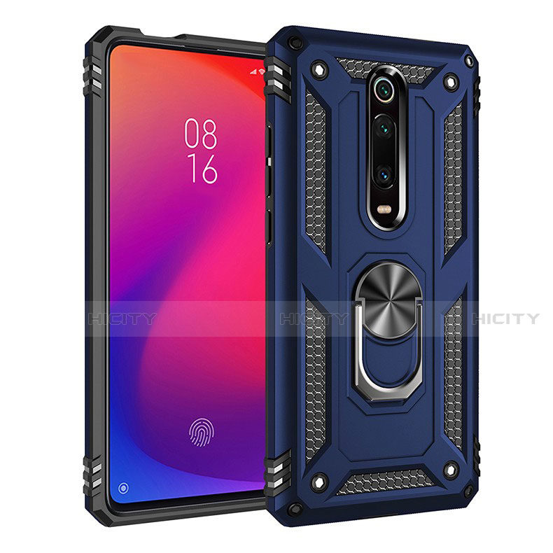 Xiaomi Mi 9T用ハイブリットバンパーケース プラスチック アンド指輪 マグネット式 R02 Xiaomi 