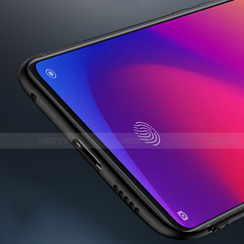 Xiaomi Mi 9T用極薄ソフトケース シリコンケース 耐衝撃 全面保護 アンド指輪 マグネット式 バンパー T06 Xiaomi 