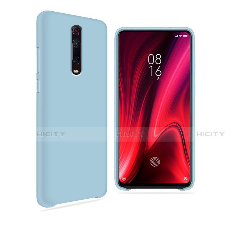 Xiaomi Mi 9T Pro用360度 フルカバー極薄ソフトケース シリコンケース 耐衝撃 全面保護 バンパー C04 Xiaomi ブルー