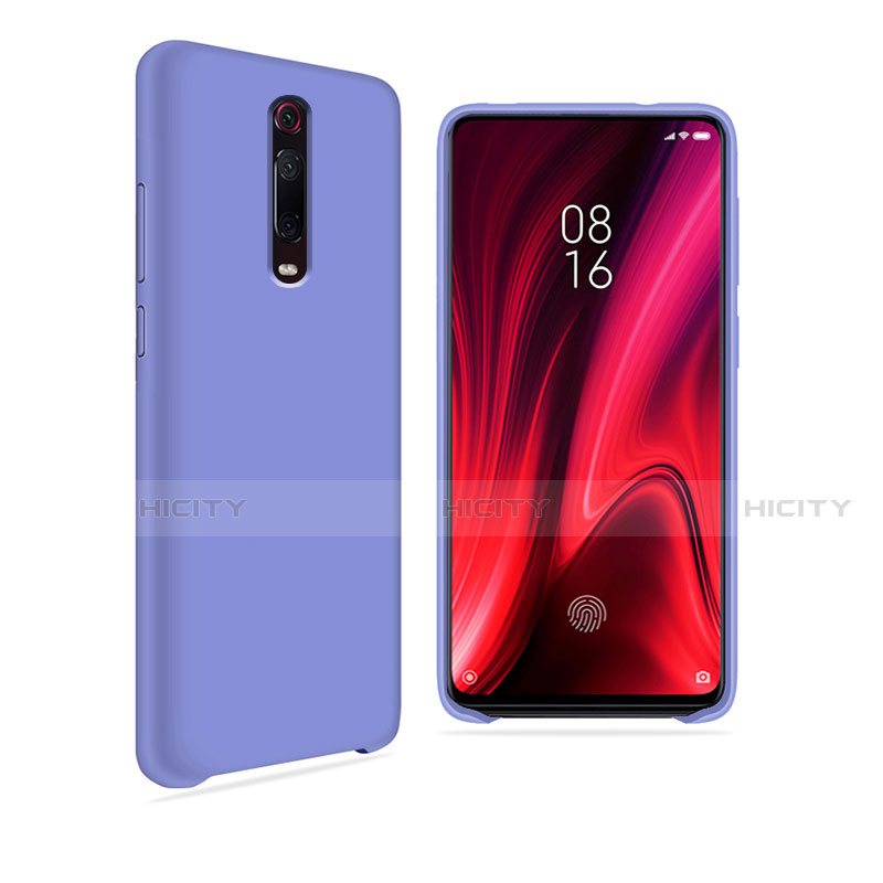 Xiaomi Mi 9T Pro用360度 フルカバー極薄ソフトケース シリコンケース 耐衝撃 全面保護 バンパー C04 Xiaomi パープル