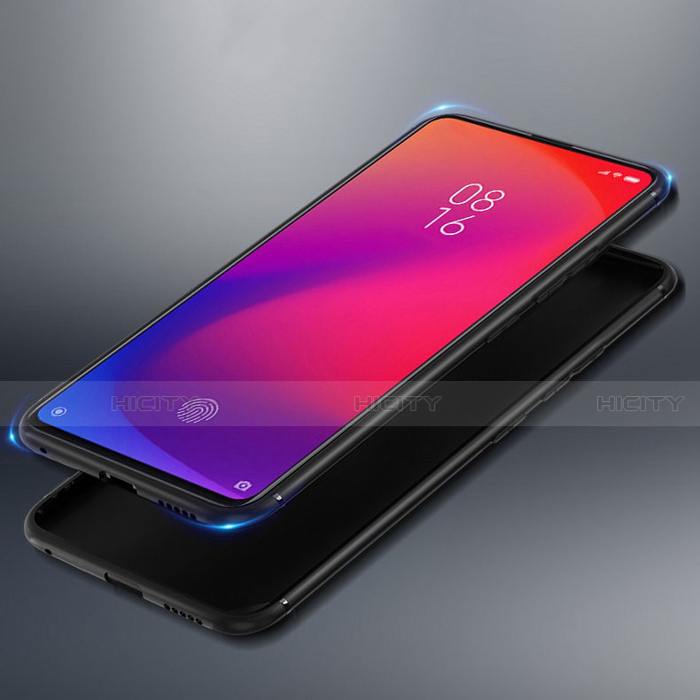 Xiaomi Mi 9T Pro用極薄ソフトケース シリコンケース 耐衝撃 全面保護 アンド指輪 マグネット式 バンパー T06 Xiaomi 