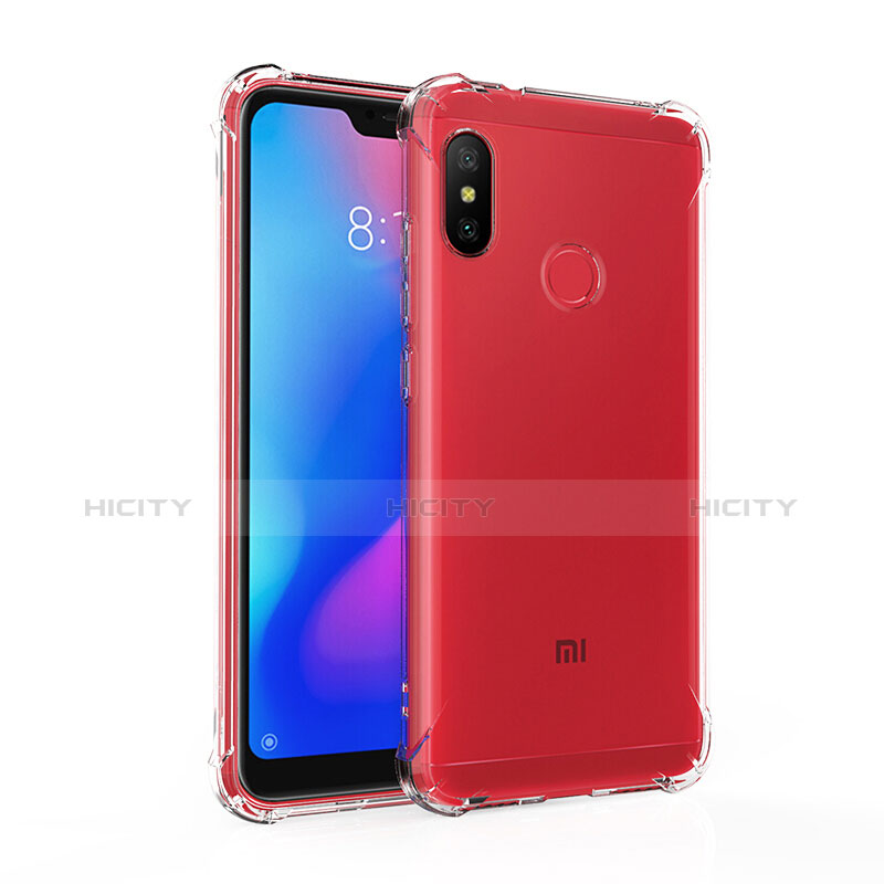 Xiaomi Mi A2 Lite用極薄ソフトケース シリコンケース 耐衝撃 全面保護 クリア透明 T03 Xiaomi クリア