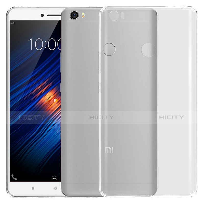 Xiaomi Mi Max用極薄ソフトケース シリコンケース 耐衝撃 全面保護 クリア透明 T03 Xiaomi クリア