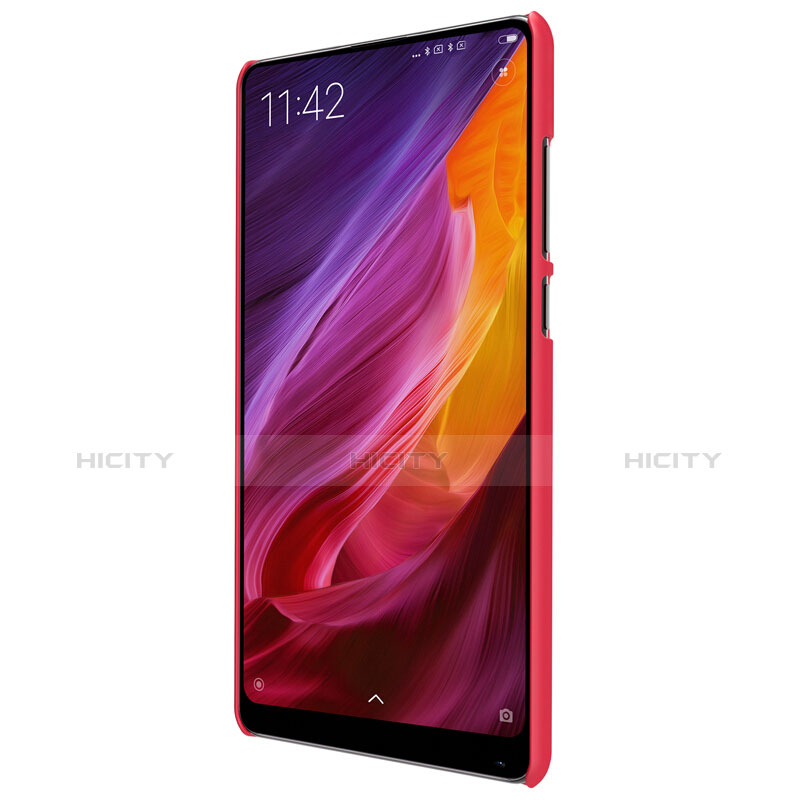 Xiaomi Mi Mix 2用ハードケース プラスチック メッシュ デザイン Xiaomi レッド