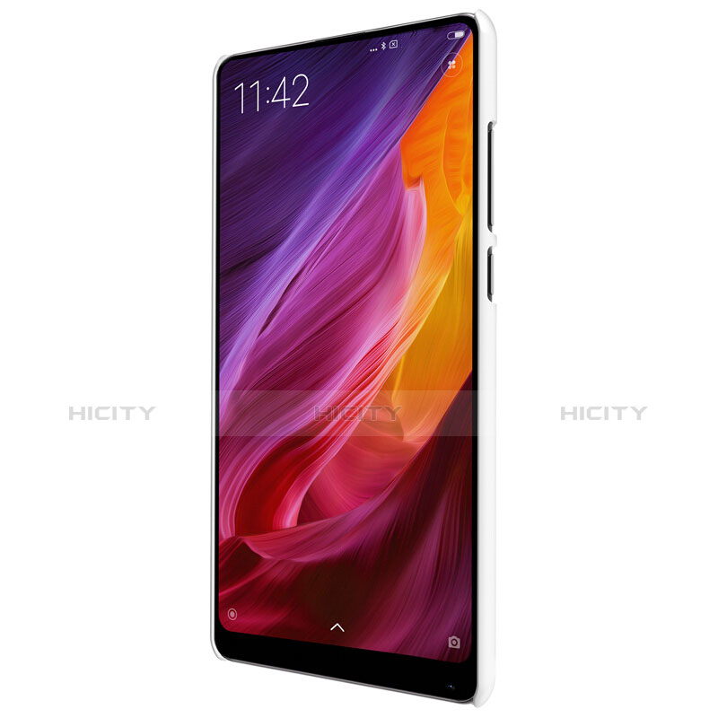 Xiaomi Mi Mix 2用ハードケース プラスチック メッシュ デザイン Xiaomi ホワイト