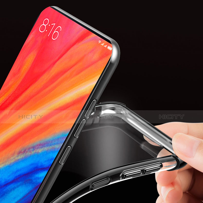 Xiaomi Mi Mix 2S用極薄ソフトケース シリコンケース 耐衝撃 全面保護 透明 H01 Xiaomi 