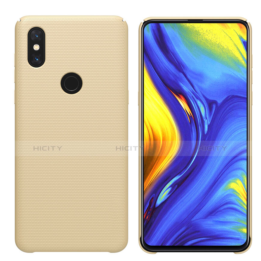 Xiaomi Mi Mix 3用ハードケース プラスチック 質感もマット M04 Xiaomi ゴールド