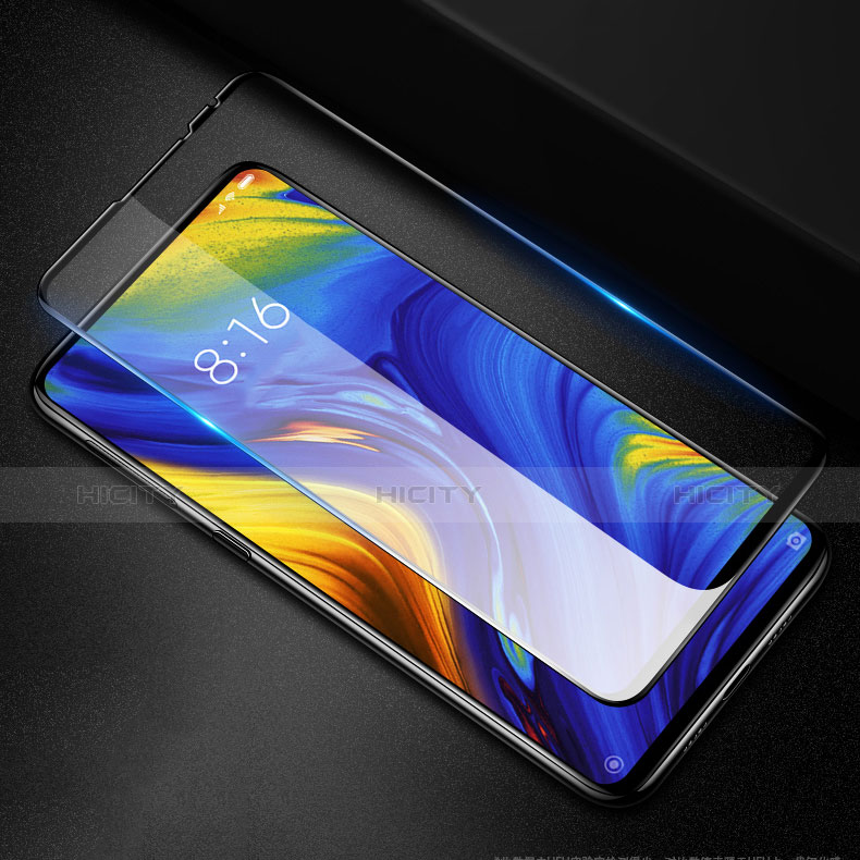 Xiaomi Mi Mix 3用強化ガラス フル液晶保護フィルム F03 Xiaomi ブラック