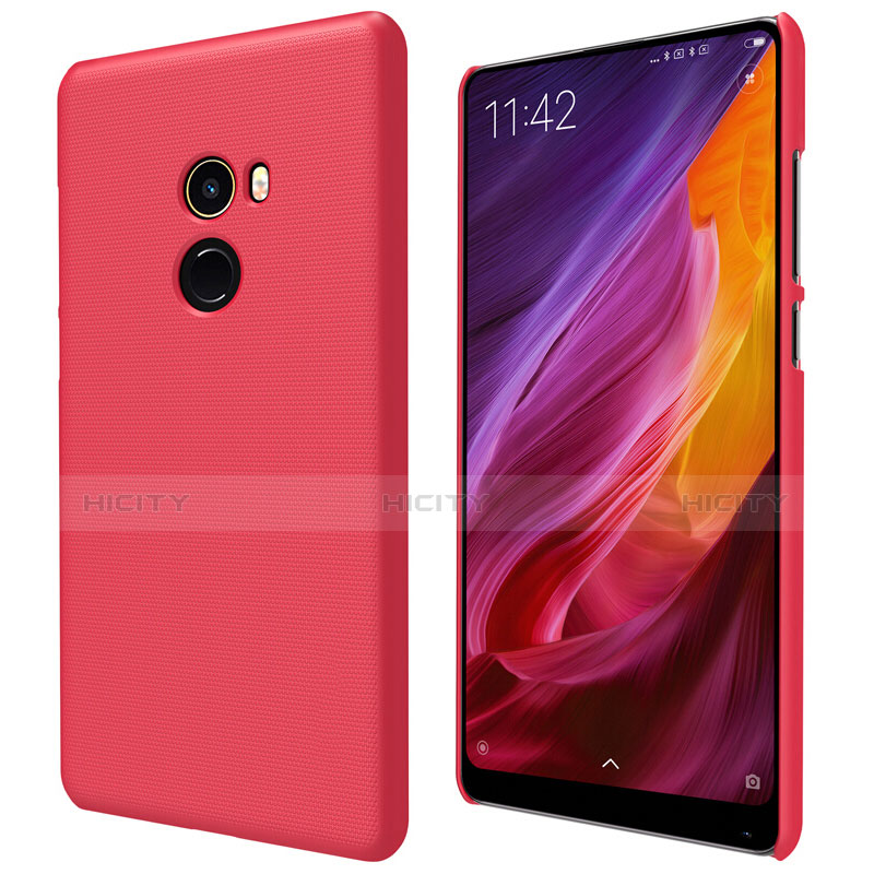 Xiaomi Mi Mix Evo用ハードケース プラスチック メッシュ デザイン Xiaomi レッド