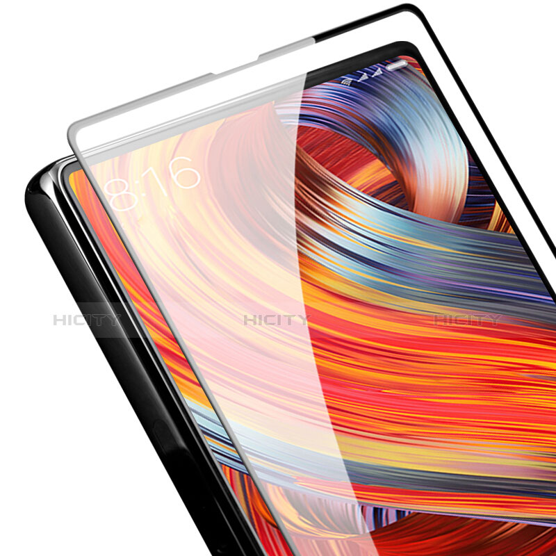 Xiaomi Mi Mix Evo用強化ガラス フル液晶保護フィルム Xiaomi ブラック