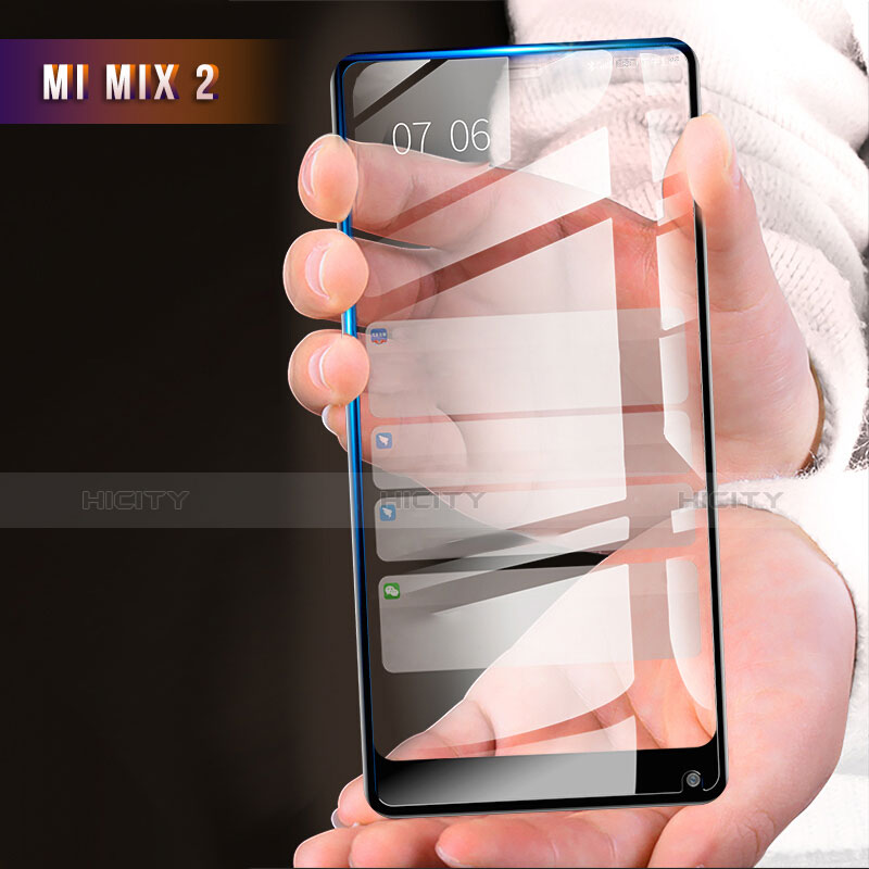 Xiaomi Mi Mix Evo用強化ガラス フル液晶保護フィルム F04 Xiaomi ブラック