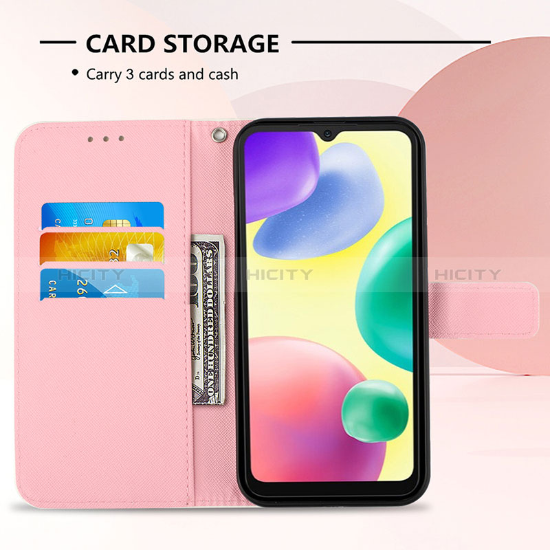 Xiaomi POCO C3用手帳型 レザーケース スタンド パターン カバー Y03B Xiaomi 