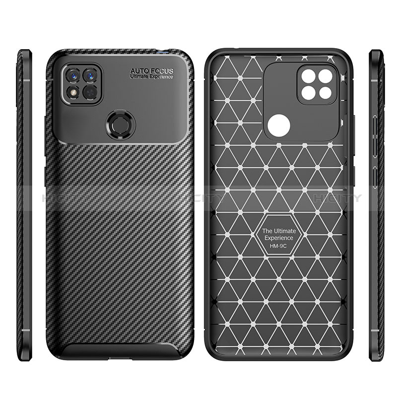 Xiaomi POCO C3用シリコンケース ソフトタッチラバー ツイル カバー S01 Xiaomi 