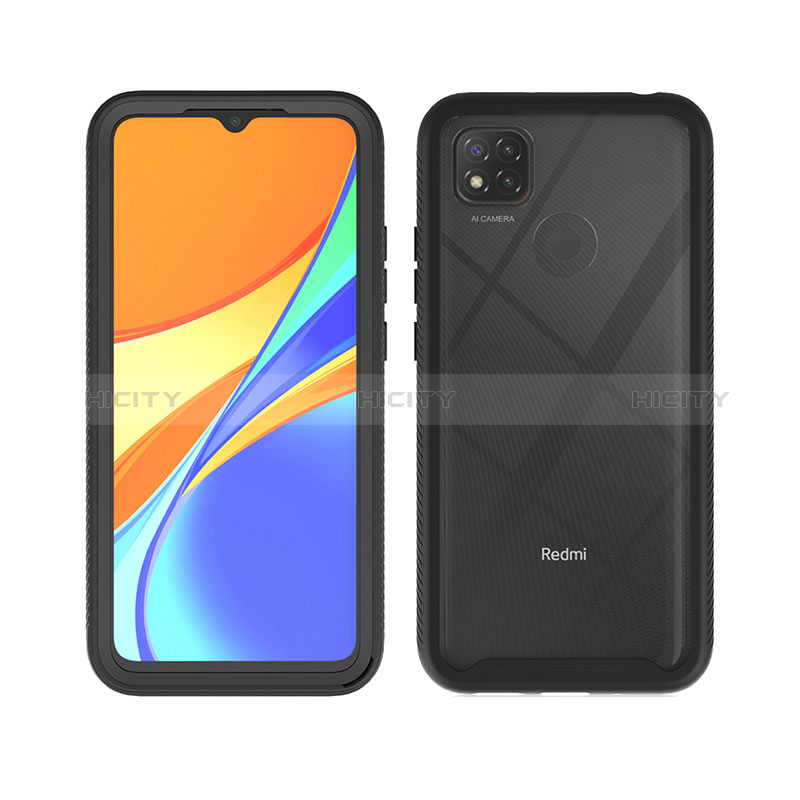 Xiaomi POCO C31用360度 フルカバー ハイブリットバンパーケース クリア透明 プラスチック カバー ZJ4 Xiaomi 