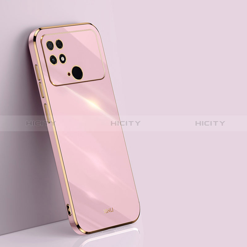 Xiaomi Poco C40用極薄ソフトケース シリコンケース 耐衝撃 全面保護 XL1 Xiaomi ピンク