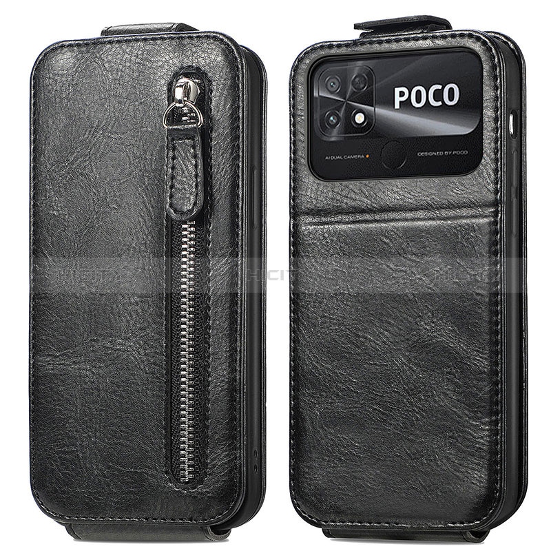 Xiaomi Poco C40用フリップ レザーケース スタンド Xiaomi 