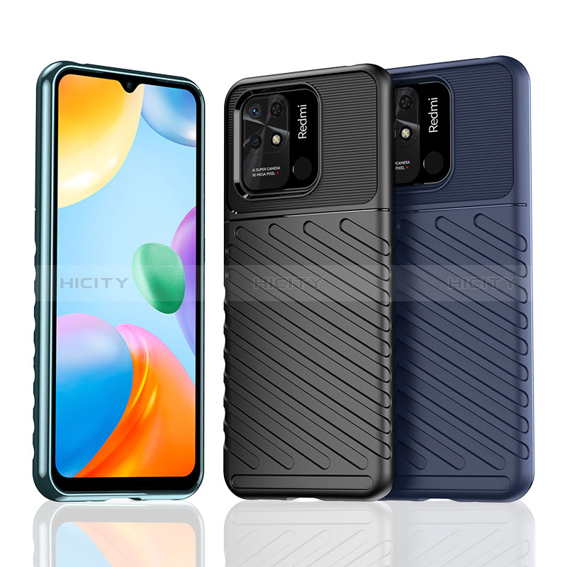 Xiaomi Poco C40用シリコンケース ソフトタッチラバー ツイル カバー MF1 Xiaomi 