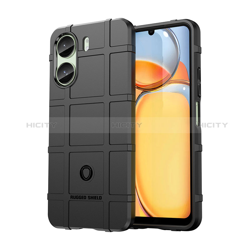 Xiaomi Poco C65用360度 フルカバー極薄ソフトケース シリコンケース 耐衝撃 全面保護 バンパー J01S Xiaomi 