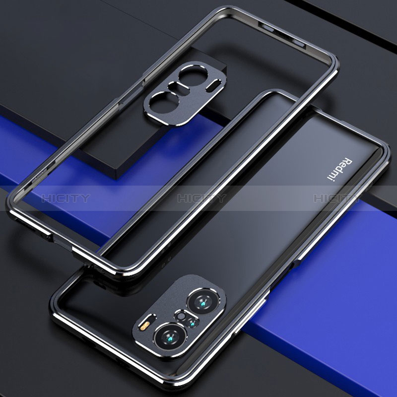 Xiaomi Poco F3 5G用ケース 高級感 手触り良い アルミメタル 製の金属製 バンパー カバー S01 Xiaomi 