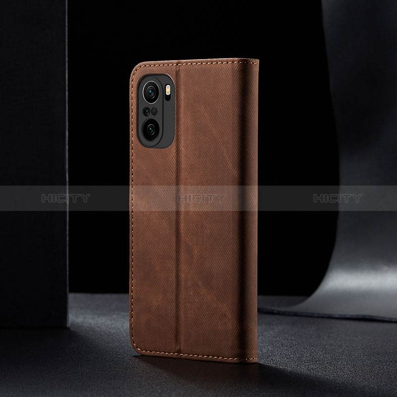 Xiaomi Poco F3 5G用手帳型 布 スタンド B01S Xiaomi 