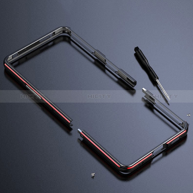 Xiaomi Poco F3 GT 5G用ケース 高級感 手触り良い アルミメタル 製の金属製 バンパー カバー Xiaomi 