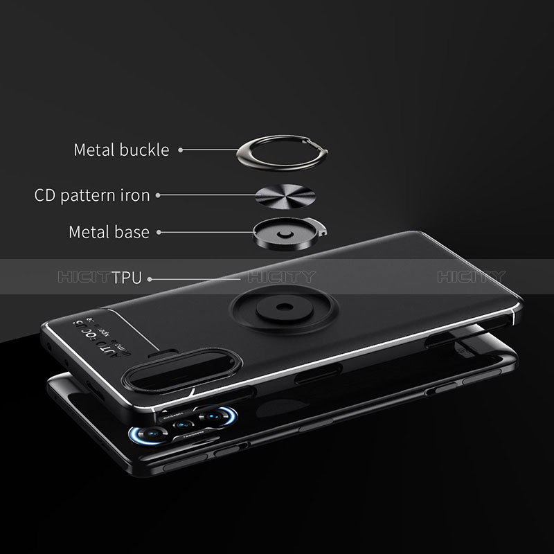 Xiaomi Poco F3 GT 5G用極薄ソフトケース シリコンケース 耐衝撃 全面保護 アンド指輪 マグネット式 バンパー SD2 Xiaomi 