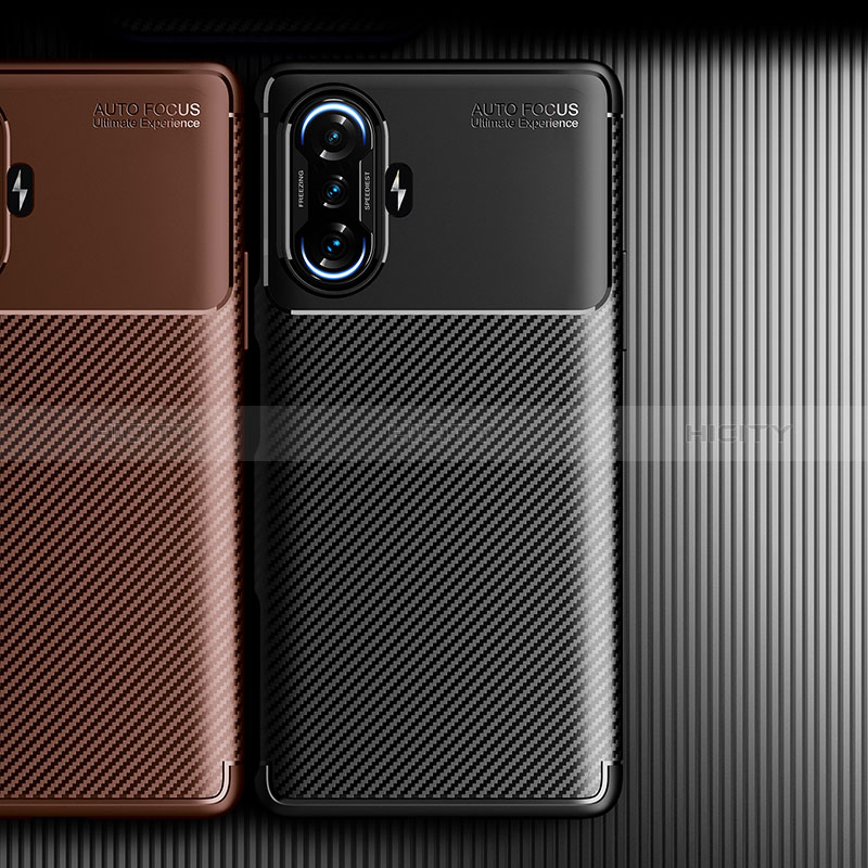 Xiaomi Poco F3 GT 5G用シリコンケース ソフトタッチラバー ツイル カバー S01 Xiaomi 