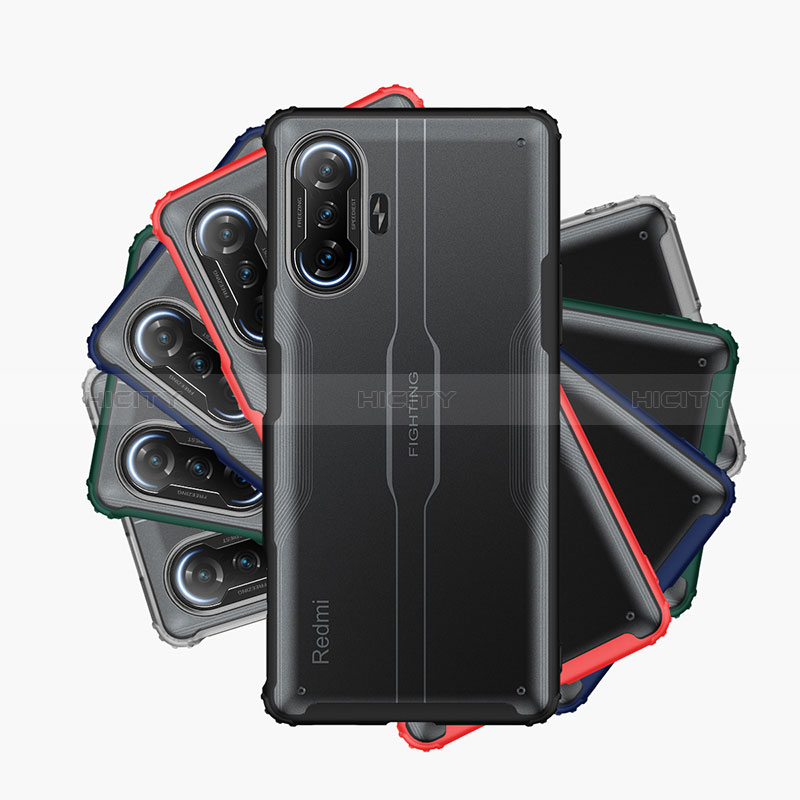 Xiaomi Poco F3 GT 5G用ハイブリットバンパーケース クリア透明 プラスチック カバー WL1 Xiaomi 