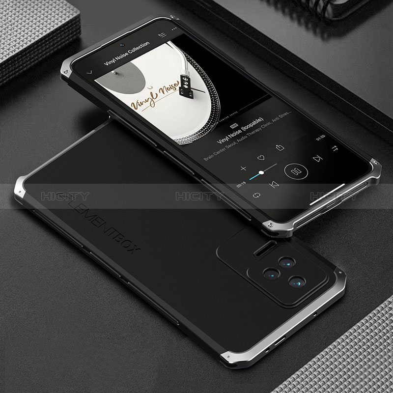 Xiaomi Poco F4 5G用360度 フルカバー ケース 高級感 手触り良い アルミメタル 製の金属製 Xiaomi 