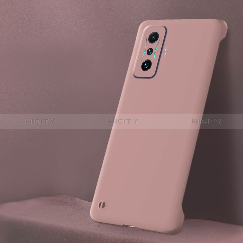 Xiaomi Poco F4 GT 5G用ハードケース プラスチック 質感もマット カバー YK5 Xiaomi ピンク