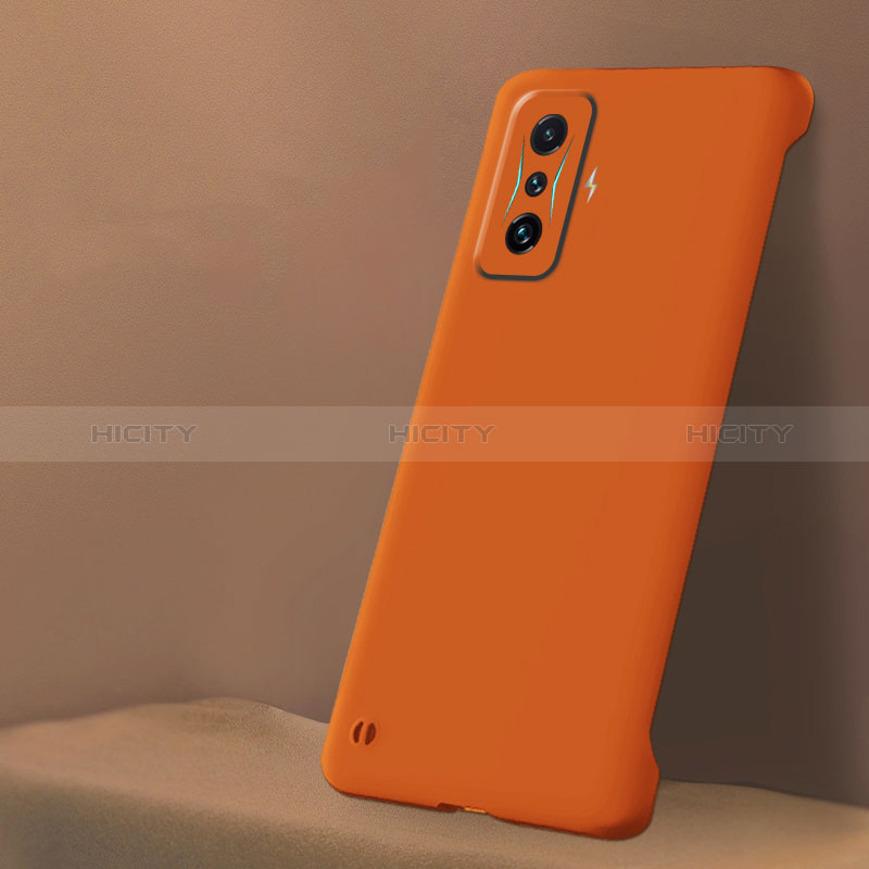 Xiaomi Poco F4 GT 5G用ハードケース プラスチック 質感もマット カバー YK5 Xiaomi オレンジ