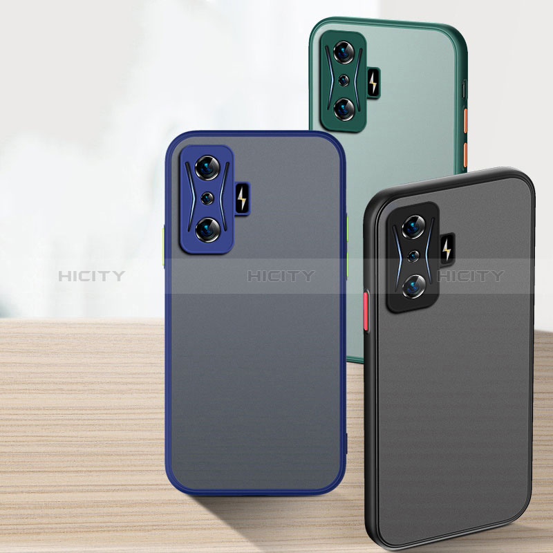 Xiaomi Poco F4 GT 5G用ハイブリットバンパーケース クリア透明 プラスチック カバー Xiaomi 