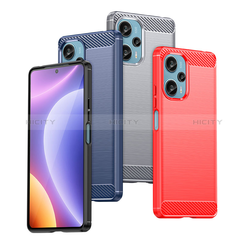 Xiaomi Poco F5 5G用シリコンケース ソフトタッチラバー ライン カバー MF1 Xiaomi 