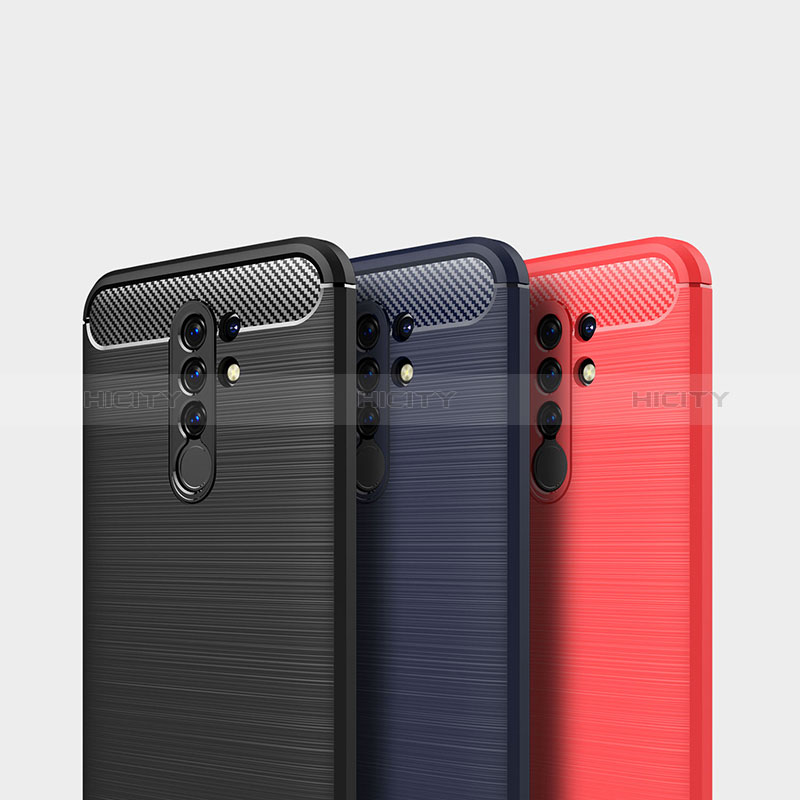 Xiaomi Poco M2用シリコンケース ソフトタッチラバー ライン カバー WL1 Xiaomi 