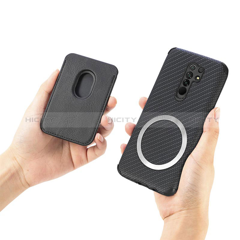 Xiaomi Poco M2用極薄ソフトケース シリコンケース 耐衝撃 全面保護 マグネット式 バンパー S03D Xiaomi 