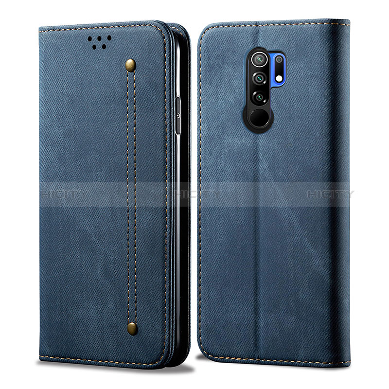 Xiaomi Poco M2用手帳型 布 スタンド B01S Xiaomi 