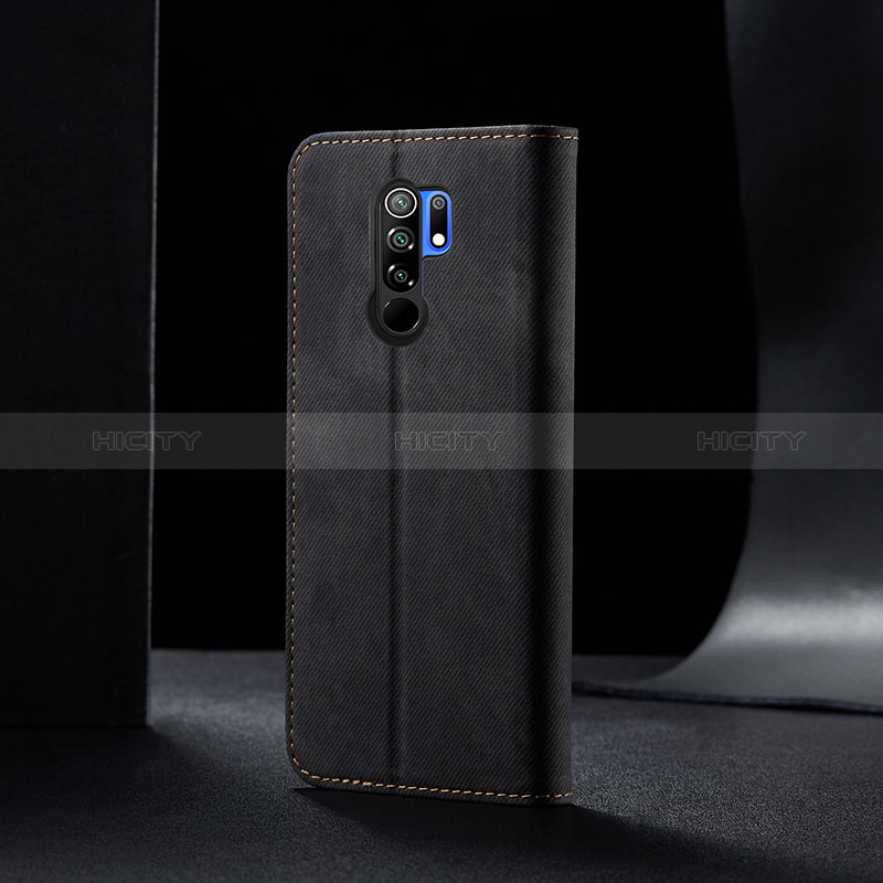 Xiaomi Poco M2用手帳型 布 スタンド B02S Xiaomi 