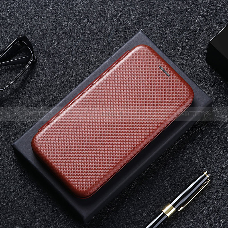 Xiaomi Poco M2 Pro用手帳型 レザーケース スタンド カバー L07 Xiaomi ブラウン