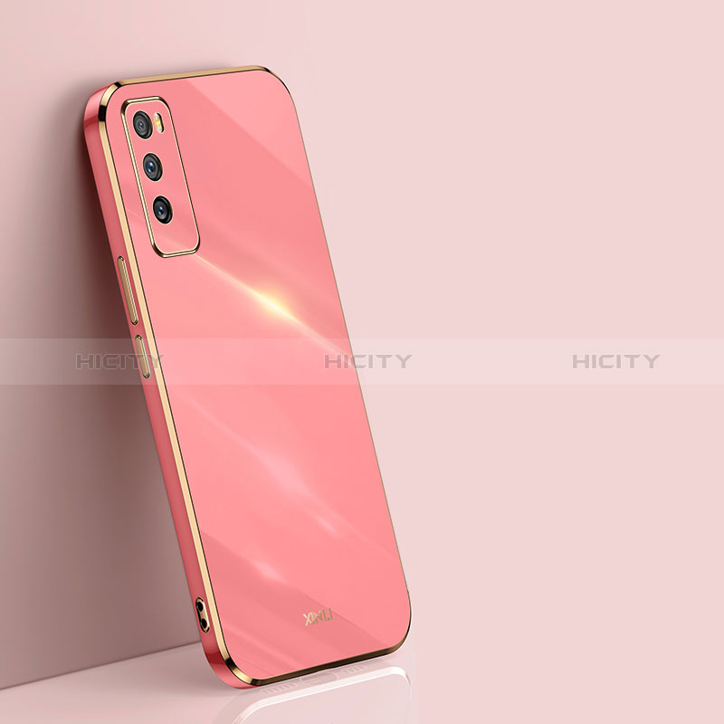 Xiaomi Poco M3用極薄ソフトケース シリコンケース 耐衝撃 全面保護 XL1 Xiaomi ローズレッド