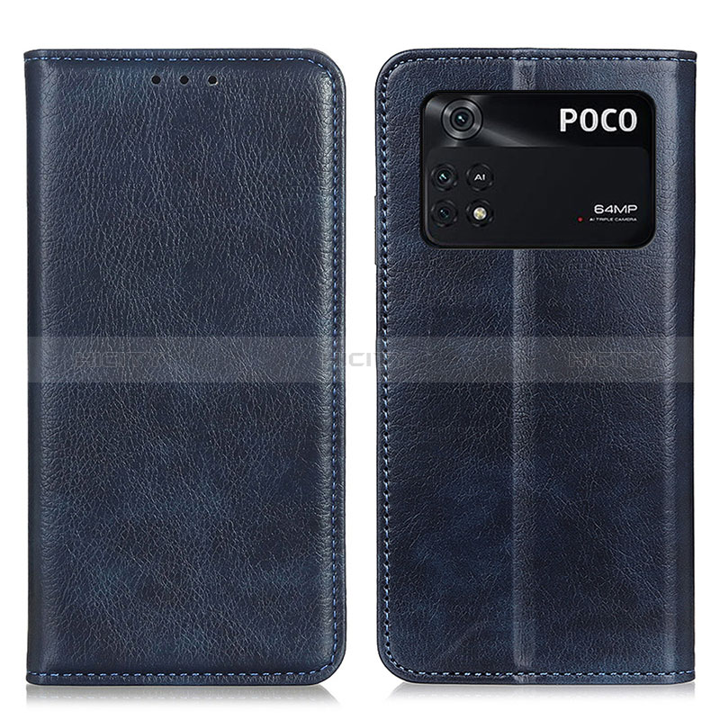 Xiaomi Poco M4 Pro 4G用手帳型 レザーケース スタンド カバー N01P Xiaomi 