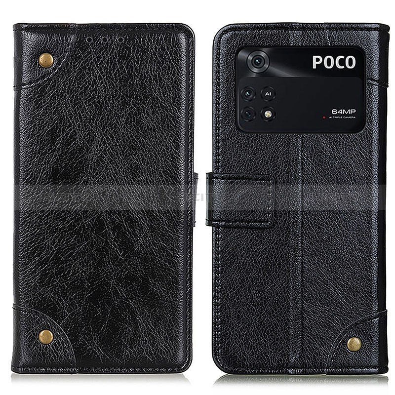 Xiaomi Poco M4 Pro 4G用手帳型 レザーケース スタンド カバー K06Z Xiaomi 