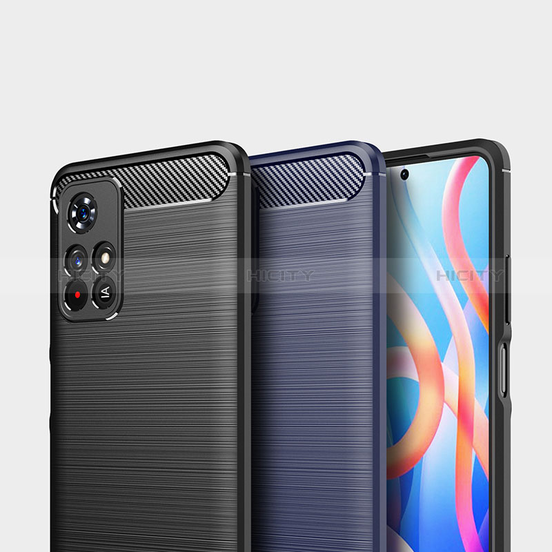 Xiaomi Poco M4 Pro 5G用シリコンケース ソフトタッチラバー ライン カバー Xiaomi 